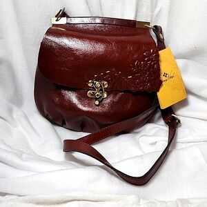 Patricia Nash Veneto Crossbody British Tan
